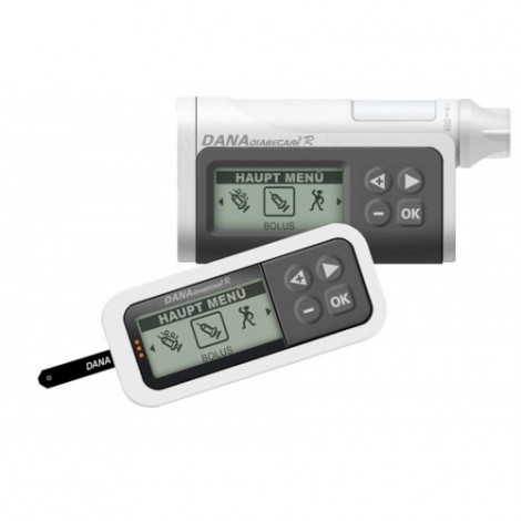 DANA Diabecare R une pompe à insuline et Télécommande
