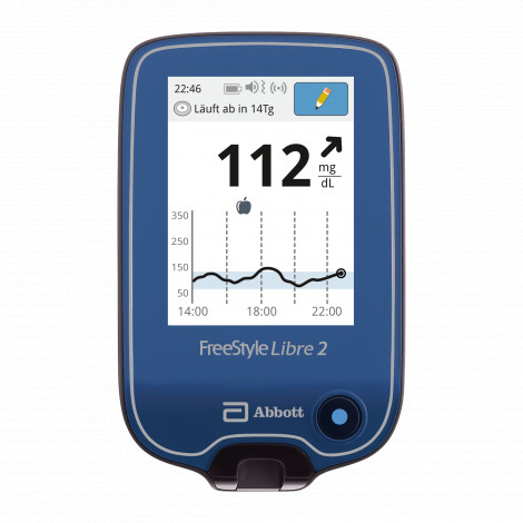 Freestyle Libre 2 Reader mg/dL + 2 Sensors Blood Glucose Meters