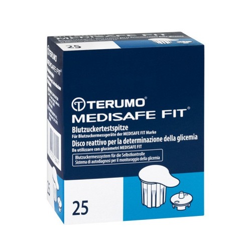 Terumo Medisafe Fit Blood Glucose Test Tips 25 PCs