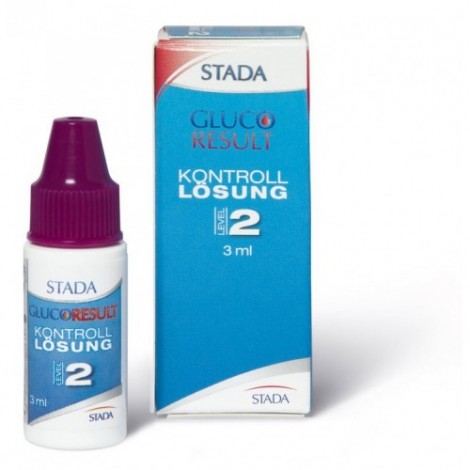STADA Gluco نتیجه راه حل کنترل سطح 2 3ml
