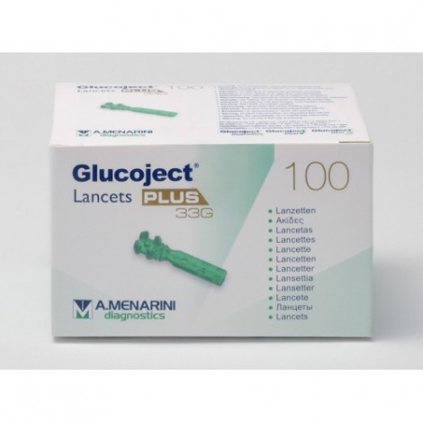 Glucoject Lancettes 100 Pièces