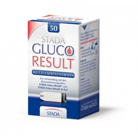 STADA Gluco Result Bandelettes de test de 50 Pièces